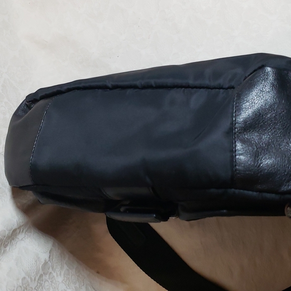 Prada Leather/Canvas Handbag - Picture 9 of 12